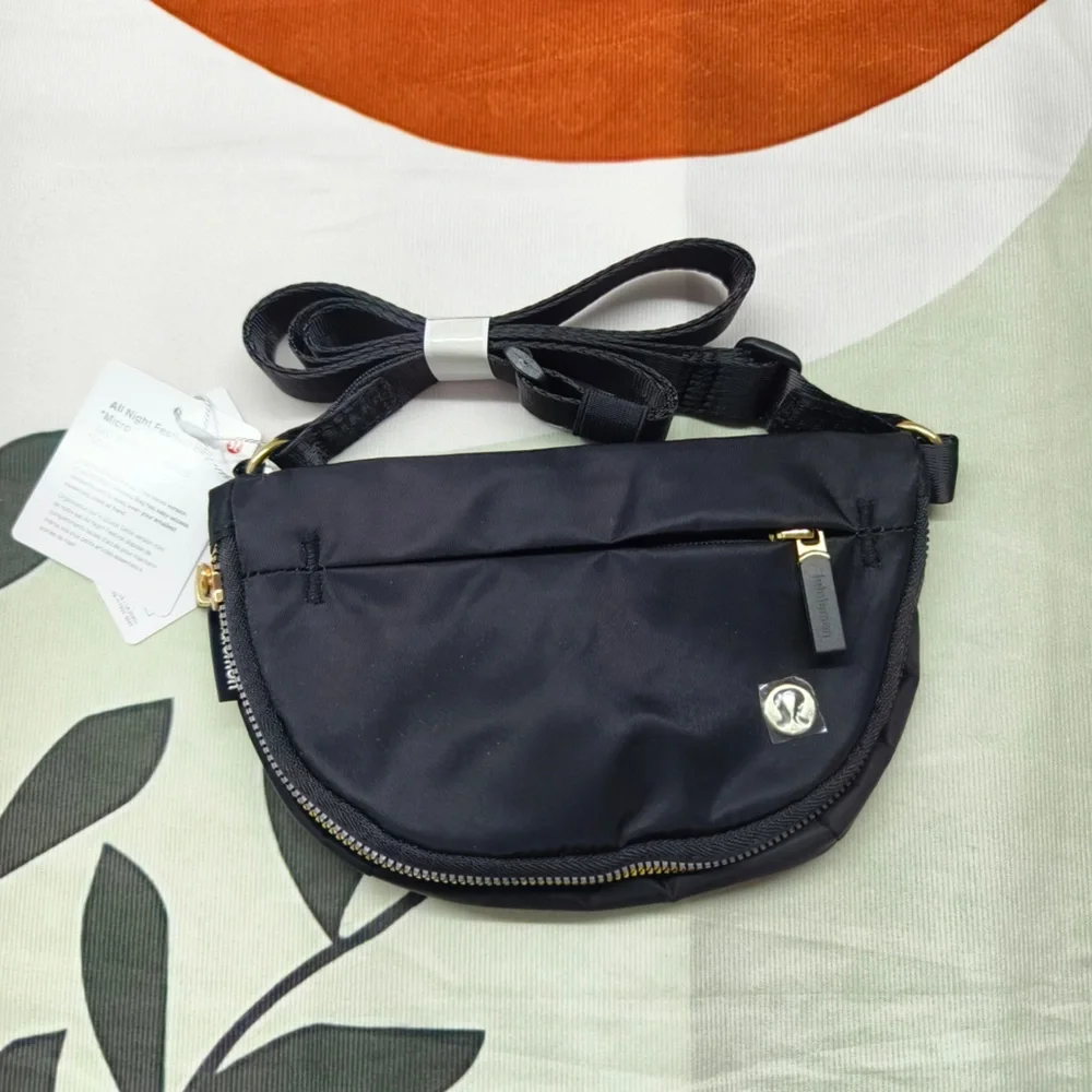 lululemon athletica | Bags | Lululemon All Night Festival Bag Micro 2l  Black Crossbody Bnwt | Poshmark